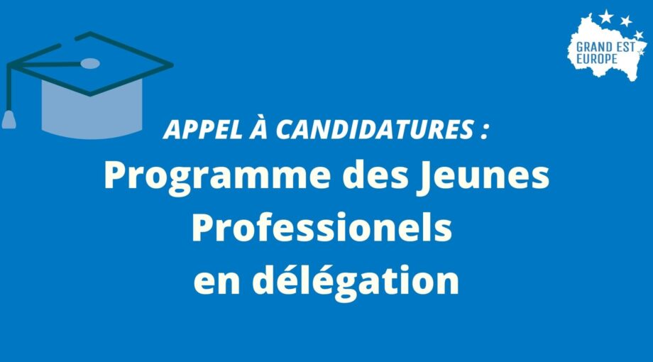 Appel à manifestation d'intérets pour le Programme des Jeunes Professionels en délégation (2)